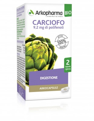 Image of Arkocapsule(R) Carciofo Bio Arkopharma 40 Capsule033