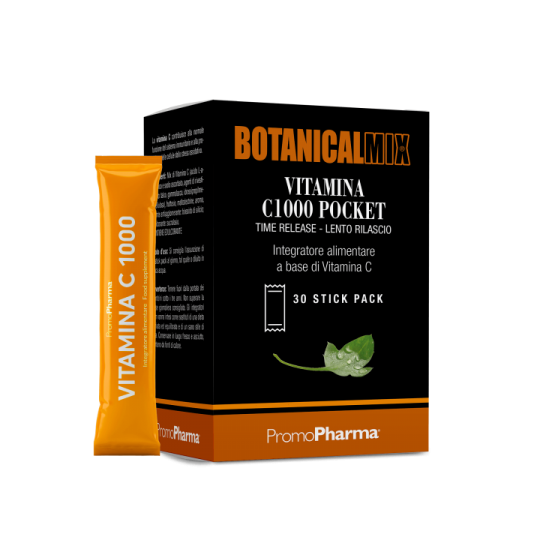 

BOTANICLAMIX Vitamina C1000 Pocket PromoPharma® 30 Stick