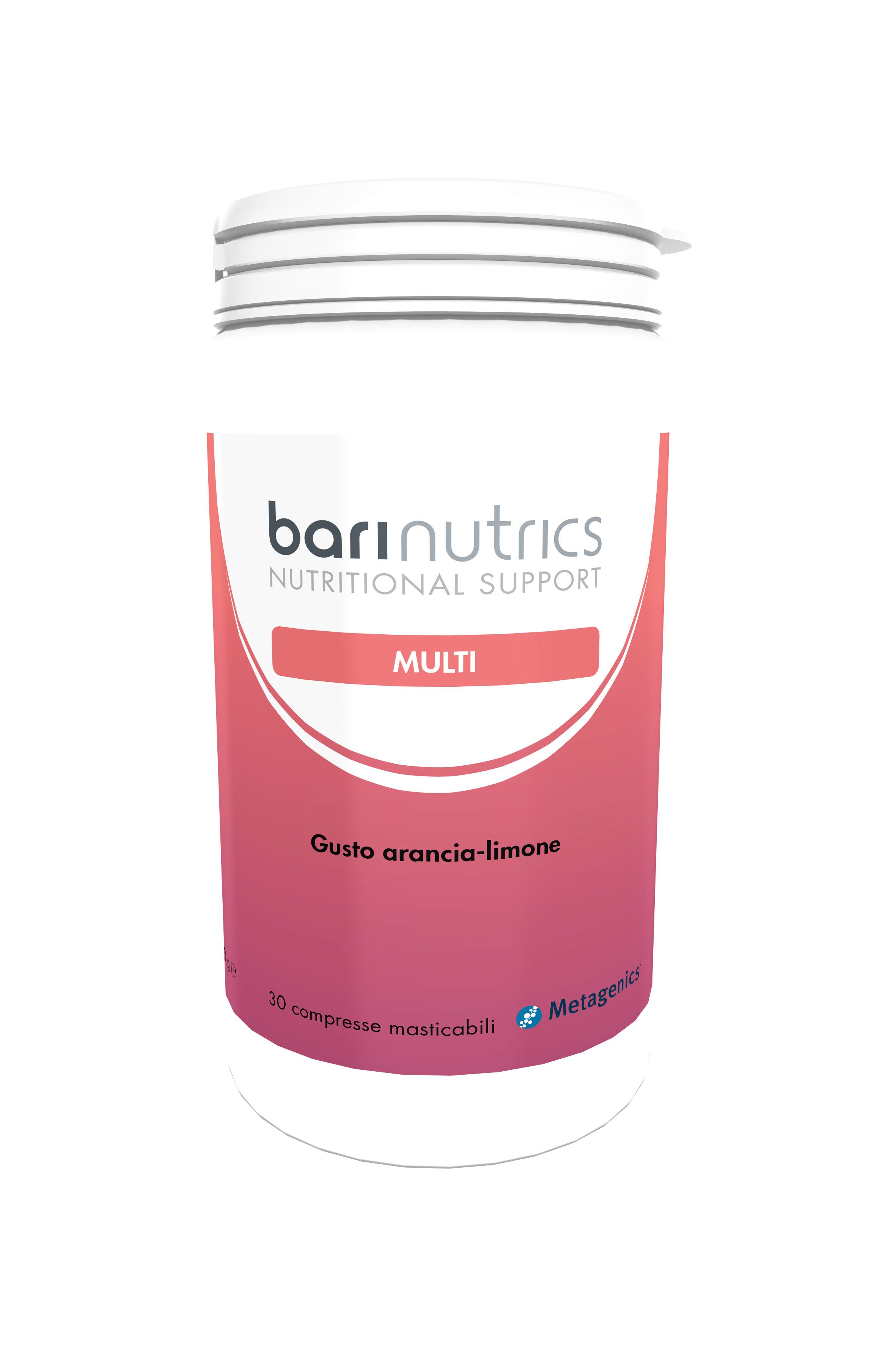 

Barinutrics Multi Aroma Agrumi Metagenics™ 30 Compresse Masticabili