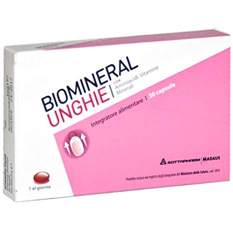 

Biomineral Unghie Madaus 30 Capsule Molli