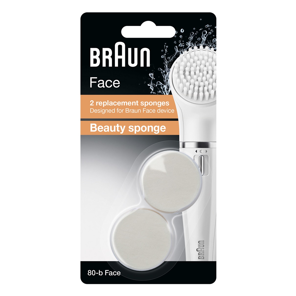 Image of Braun Face SE80 B Beauty Spugnette Di Ricambio