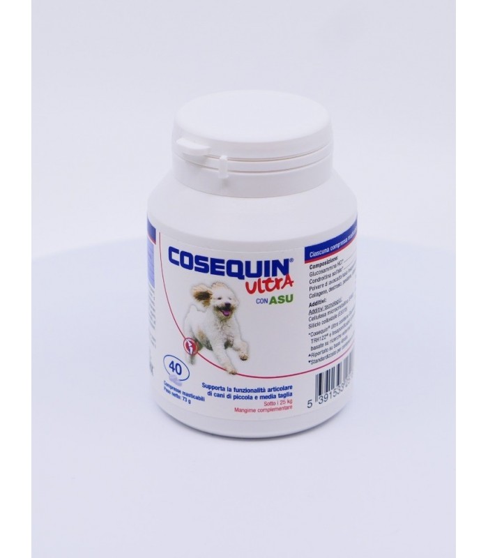 Image of COSEQUIN(R) Ultra Small / Medium Dogs Nutramax(R) 40 Compresse