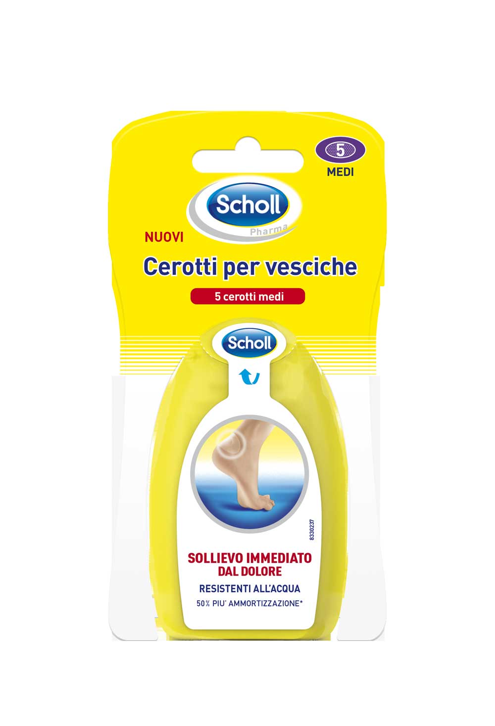 

Cerotti Per Vesciche Medi Scholl 5 Pezzi