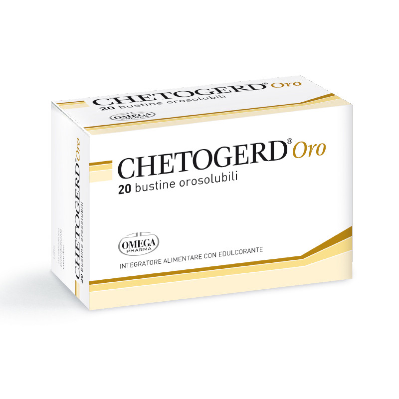 

Chetogerd® Oro Omega Pharma 20 Bustine Orosolubili