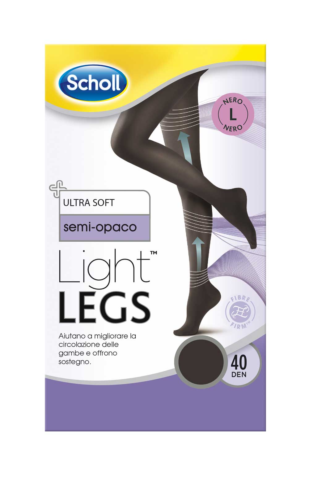 

Collant Light Legs 40 Denari Scholl Nero L