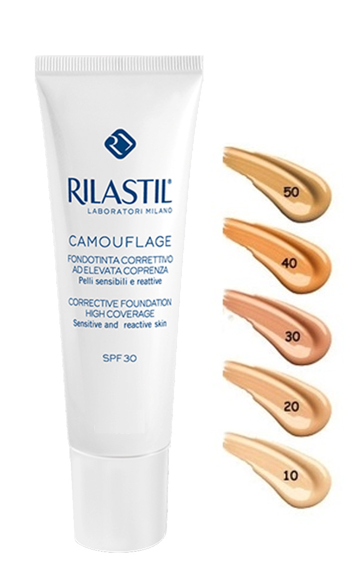 Image of Camouflage Fondotinta Correttivo SPF30 10 Porcelain Rilastil 30ml033