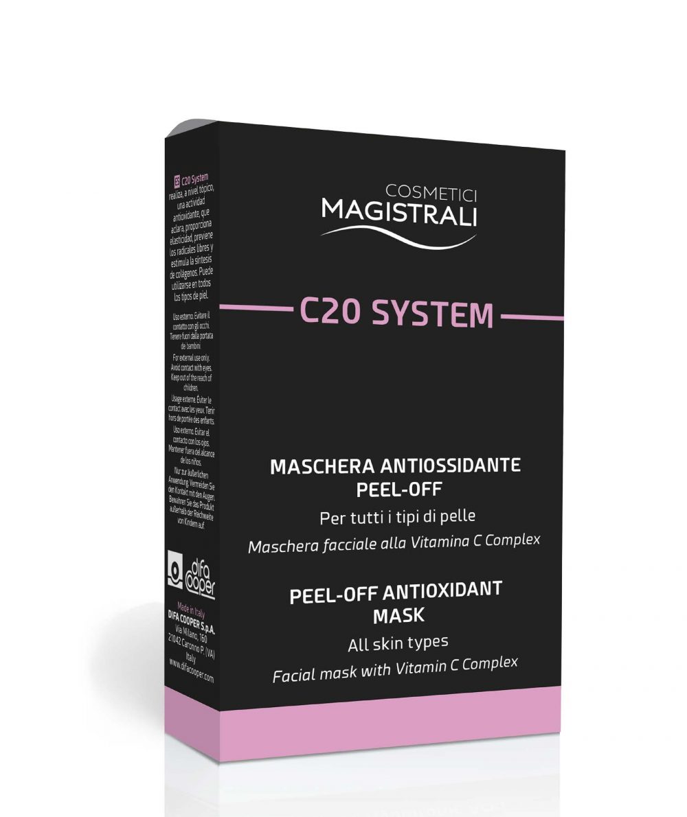 Cosmetici Magistrali C20 System Maschera Antiossidante Peel-Off 5 Bustine