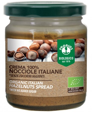 

Crema 100% Nocciole Probios 200g