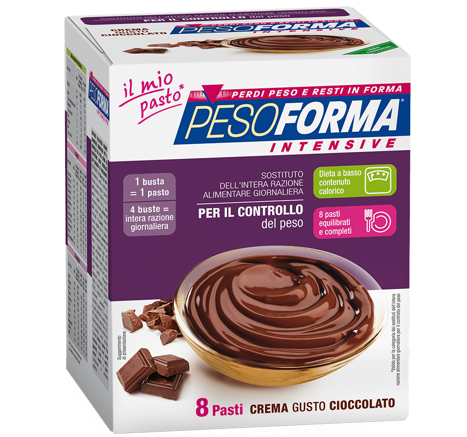 

Crema Intensive Gusto Cioccolato PESOFORMA® 8 Bustine 440g