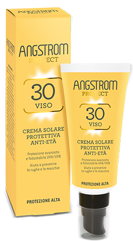 Image of Angstrom Protect Crema Solare Viso Idratante E Antietà SPF 30 40ml