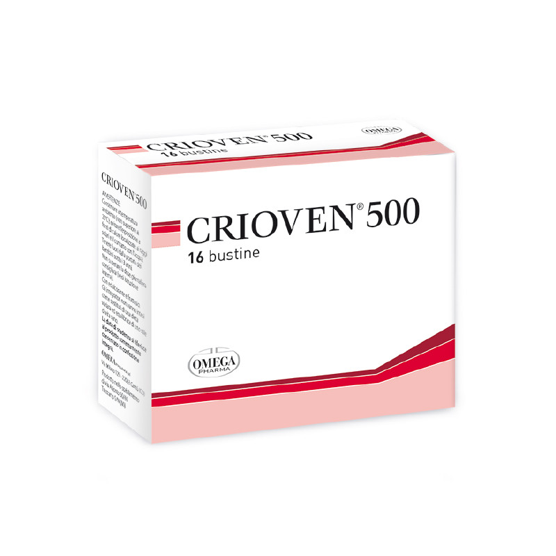 

Crioven® 500 Omega Pharma 16 Bustine