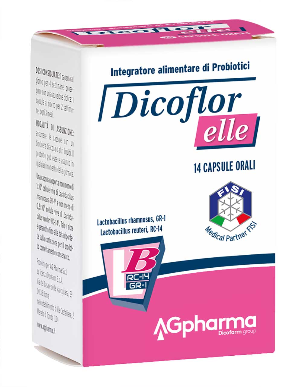 

Dicoflor Elle AGPharma 14 Capsule AG Pharma