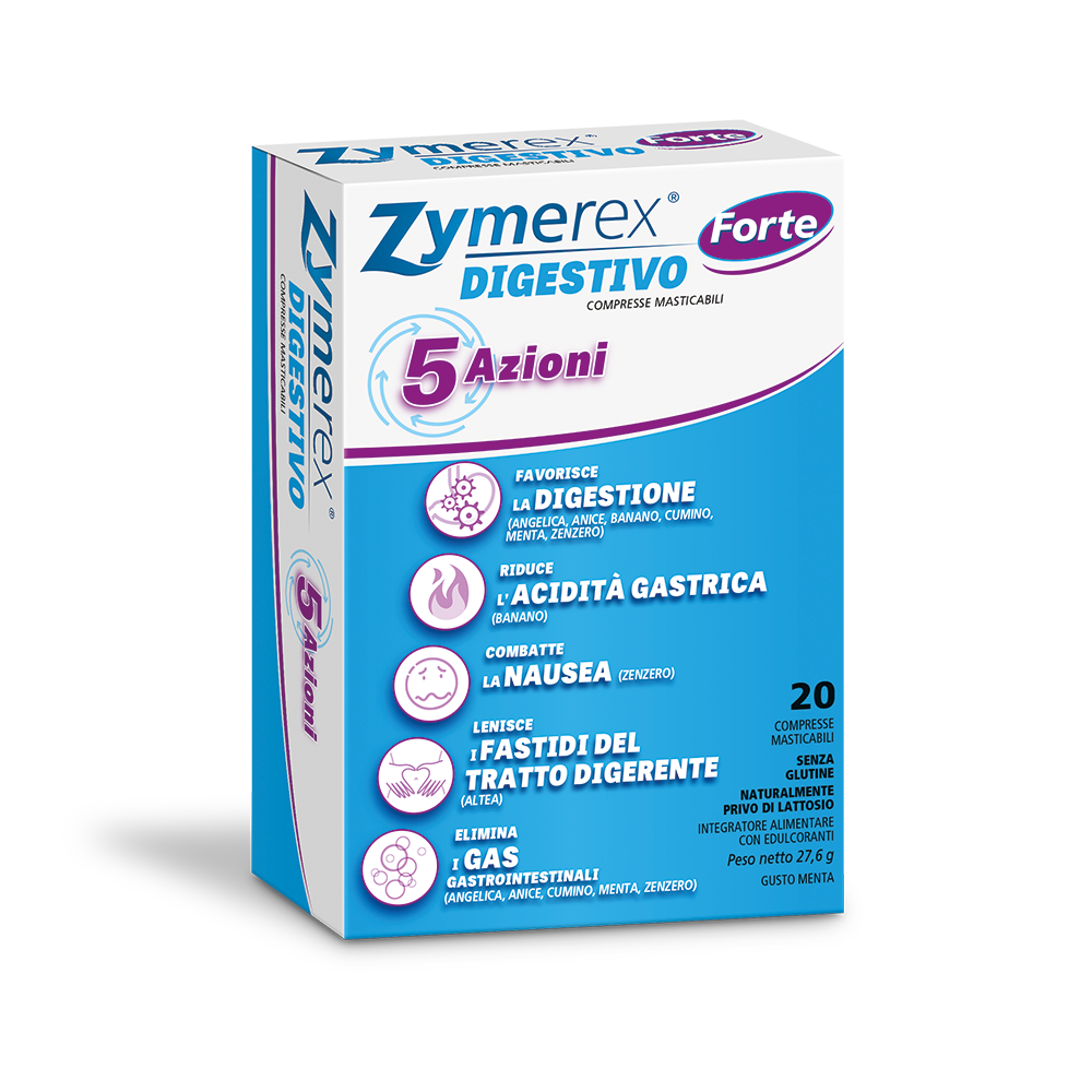 

Zymerex® Digestivo Forte 20 Compresse Masticabili