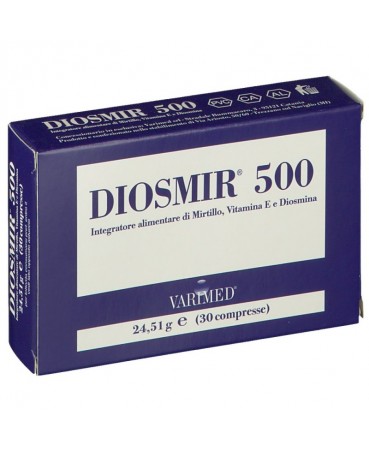 Image of Diosmir(R) 500 Cizeta Medicali 30 Compresse