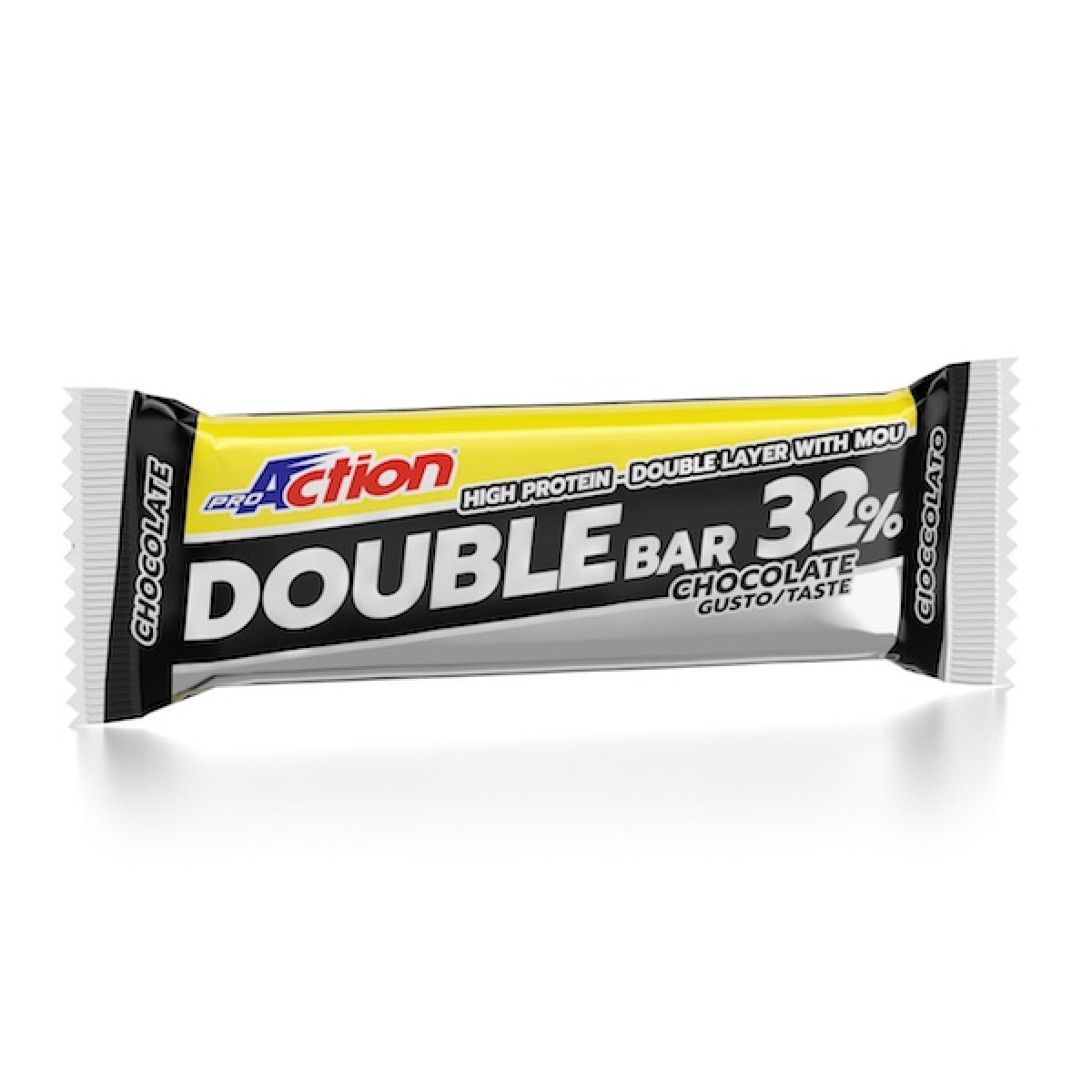 Image of Double Bar 32% Cioccolato/Caramello Proaction 60g