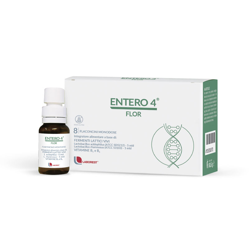 

ENTERO 4® FLOR LABOREST® 8 Flaconcini Da 10ml