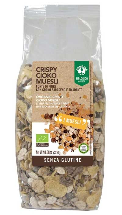 

Easy To Go Crispy Cioko Muesli Probios 300g