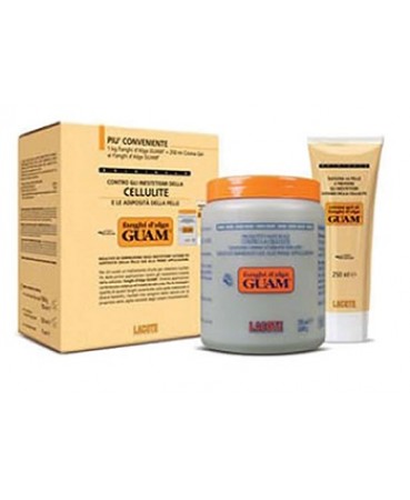 Image of Fanghi D&#39;Alga Guam Formato Convenienza 1kg + Crema Gel 250ml