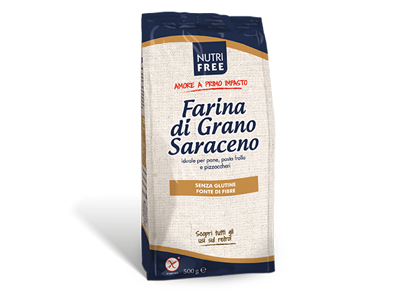 Image of Farina Di Grano Saraceno Senza Glutine NUTRIFREE 500g