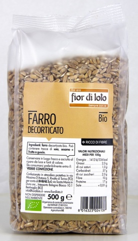 

Farro Decorticato Bio Fior Di Loto 500g