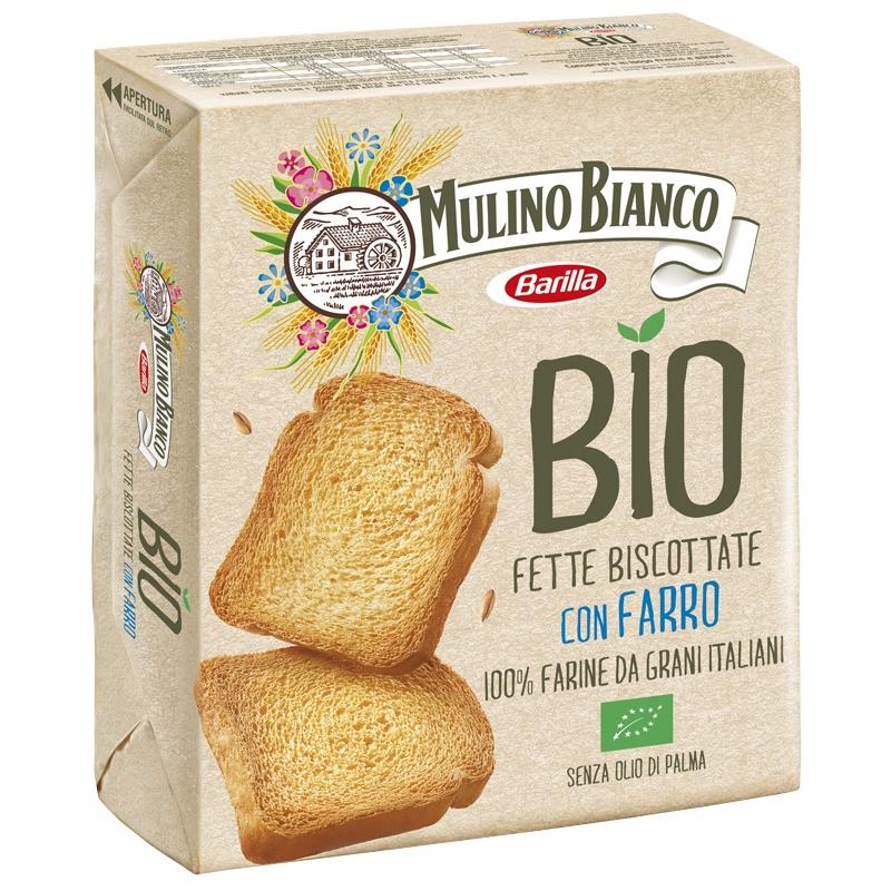 Image of Fette Biscottate Con Farro Bio Mulino Bianco 280g