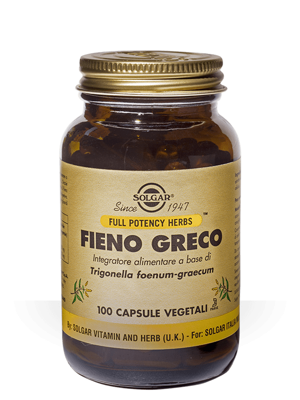 

Fieno Greco Solgar 100 Capsule Vegetali