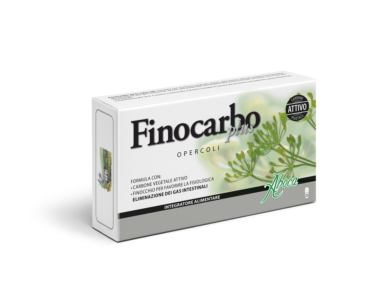 

Finocarbo Plus Aboca 20 Opercoli Da 500mg