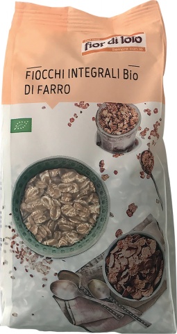 

Fiocchi Di Farro Integrali Bio Fior Di Loto 500g