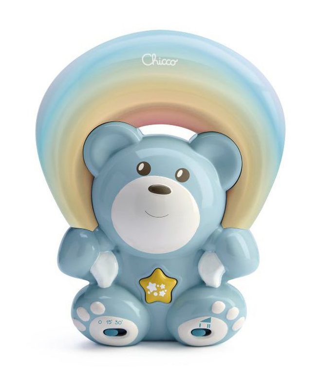 First Dreams Rainbow Bear Orsetto Arcobaleno Blu Chicco(R)