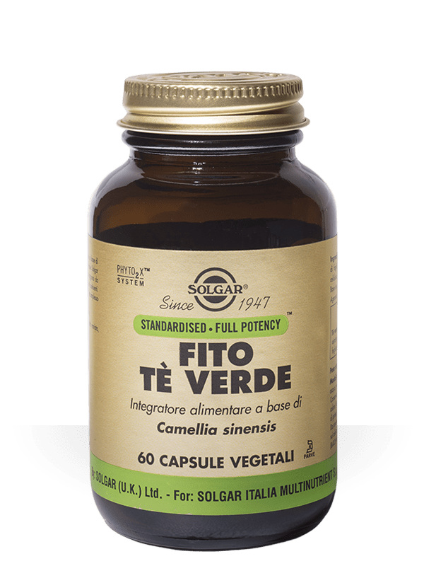 

Fito Te Verde Solgar 60 Capsule Vegetali