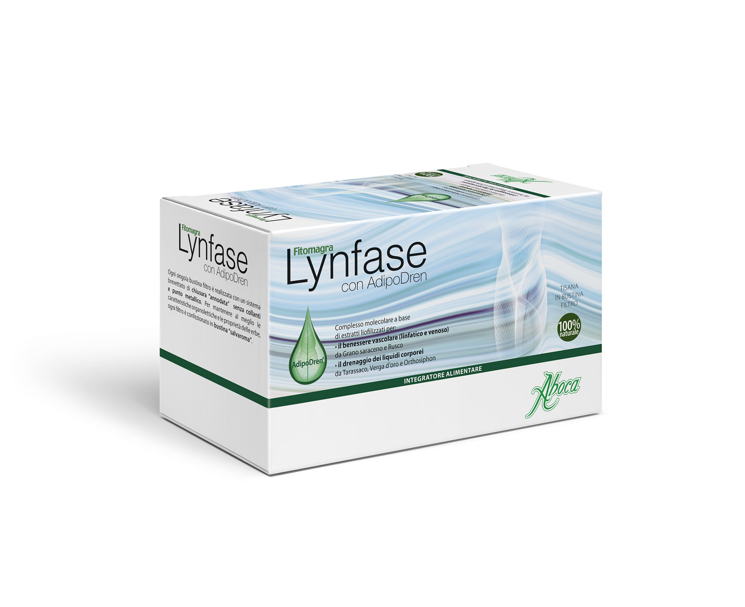 

Fitomagra Lynfase Con AdipoDren Aboca 20 Bustine Da 2g