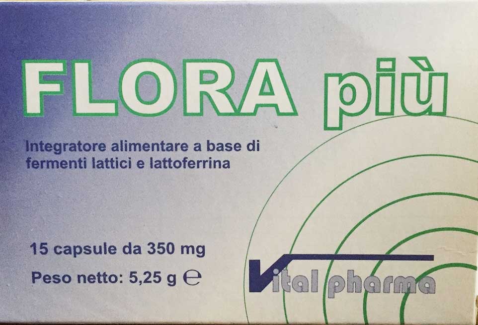 Image of Flora Piu&#39; Vital Pharma 15 Capsule033