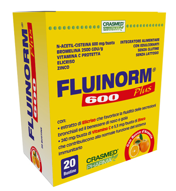 

Fluinorm® 600 Plus CrashMed® Pharma 20 Bustine