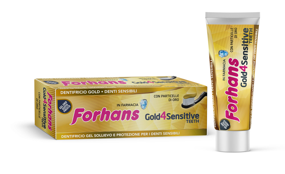 

Forhans Dentifricio Gold4 Sensistive Teeth 75ml