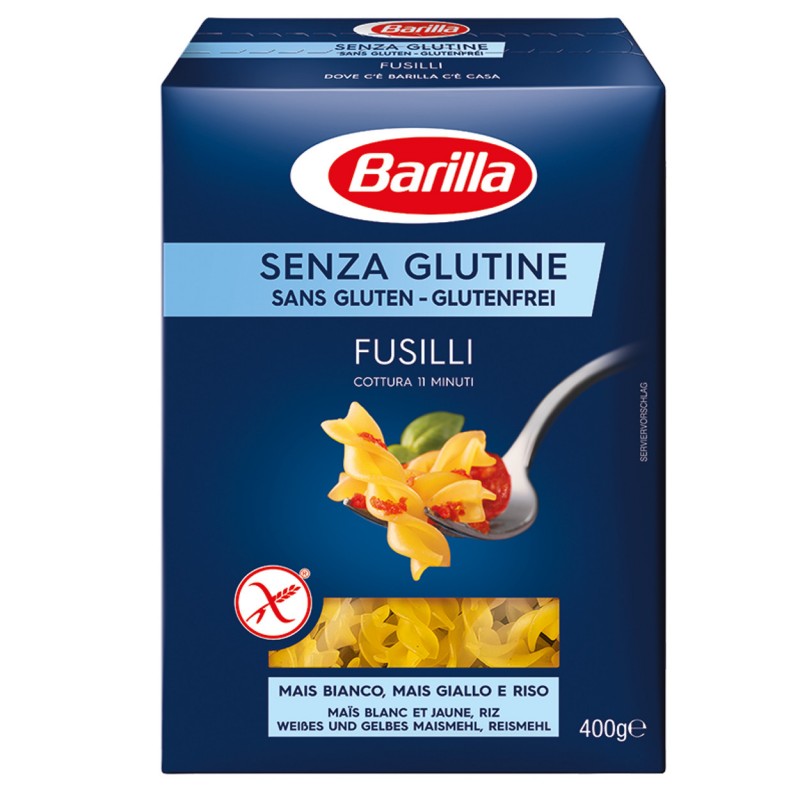 

Fusilli Pasta Senza Glutine Barilla 400g