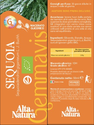 

Alta Natura Gemmavis Sequoia Gemmoderivato 50ml