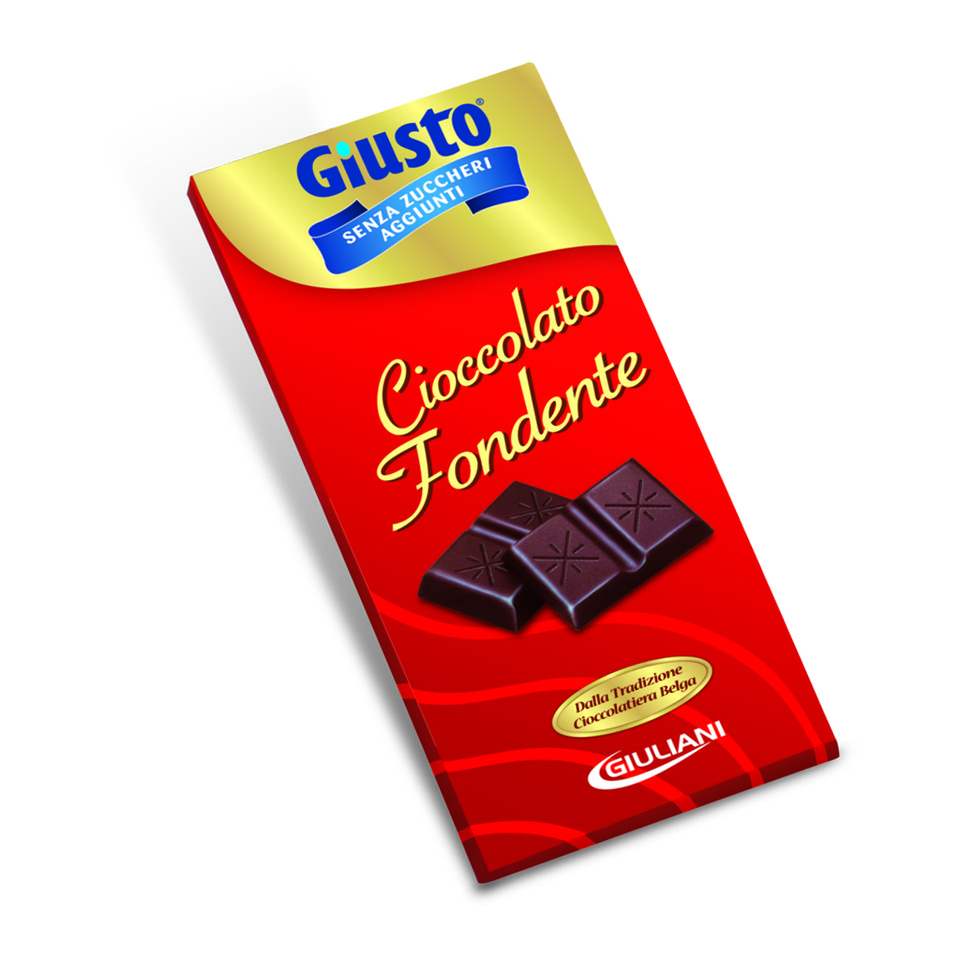 

Giusto® Cioccolato Fondente Senza Zuccheri Aggiunti GIULIANI 85g