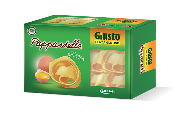 

Giusto® Pasta Pappardelle All'Uovo Senza Glutine GIULIANI 250g