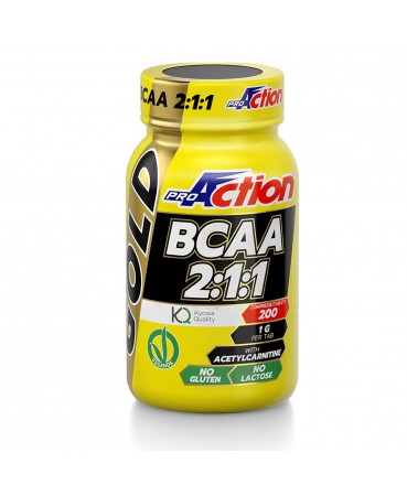 

Gold Bcaa 2:1:1 Proaction 200 Compresse