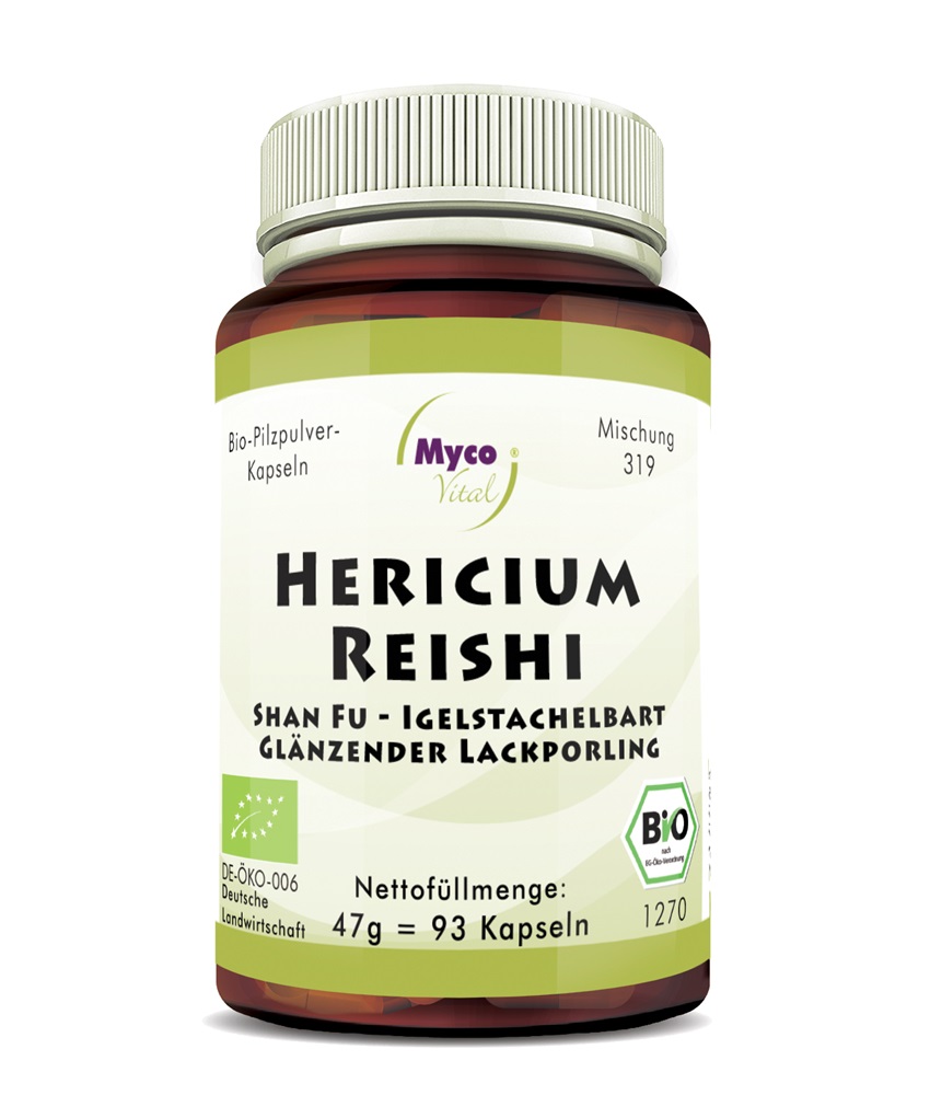 Image of Hericium Reishi Mix 319 93 Capsule