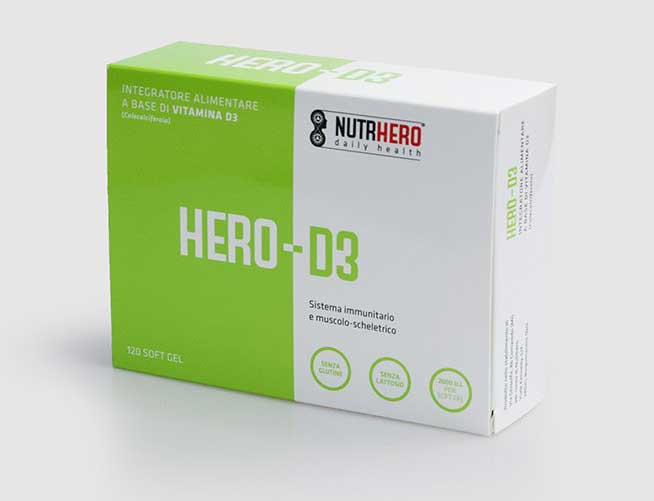 

Hero D3 NutrHero 120 Softgel