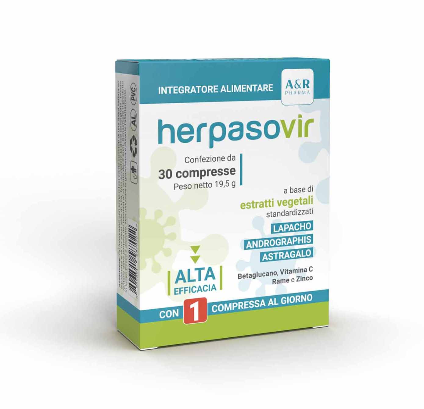 

Herpasovir A&R 30 Compresse