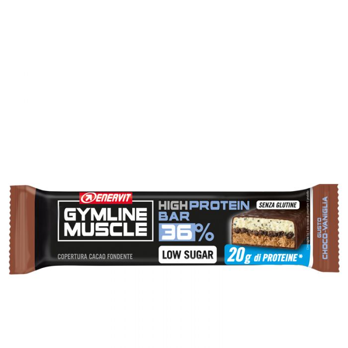 

High Protein Bar 36% Choco Vaniglia Enervit Gymline Muscle 55g