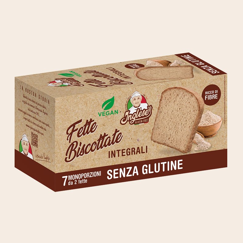 

Inglese Fette Biscottate Integrali Gaia 200g