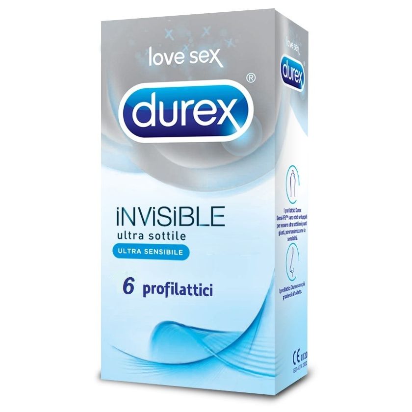 

Invisible Durex 6 Profilattici