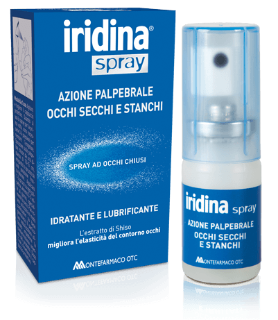 

Iridina® Spray Azione Palpebrale, Occhi Secchi e Stanchi MONTEFARMACO 10ml