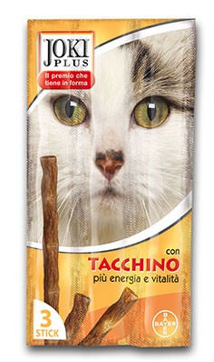 Joki Plus Alimento Per Gatti Con Tacchino BAYER 3x5g