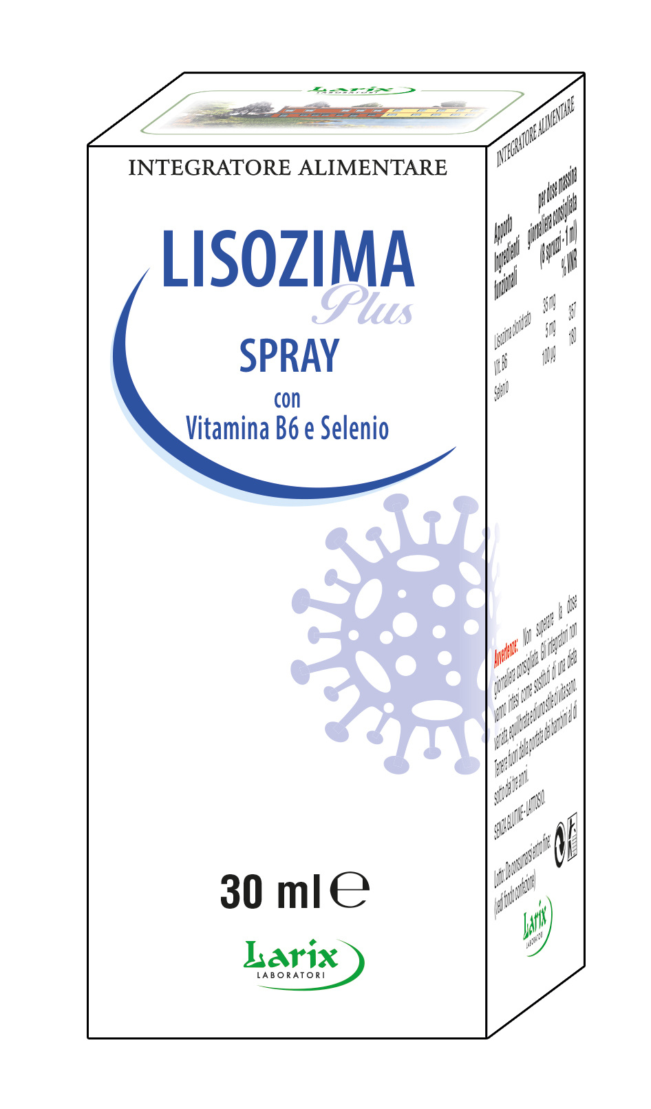 

LISOZIMA PLUS Spray Larix 30ml