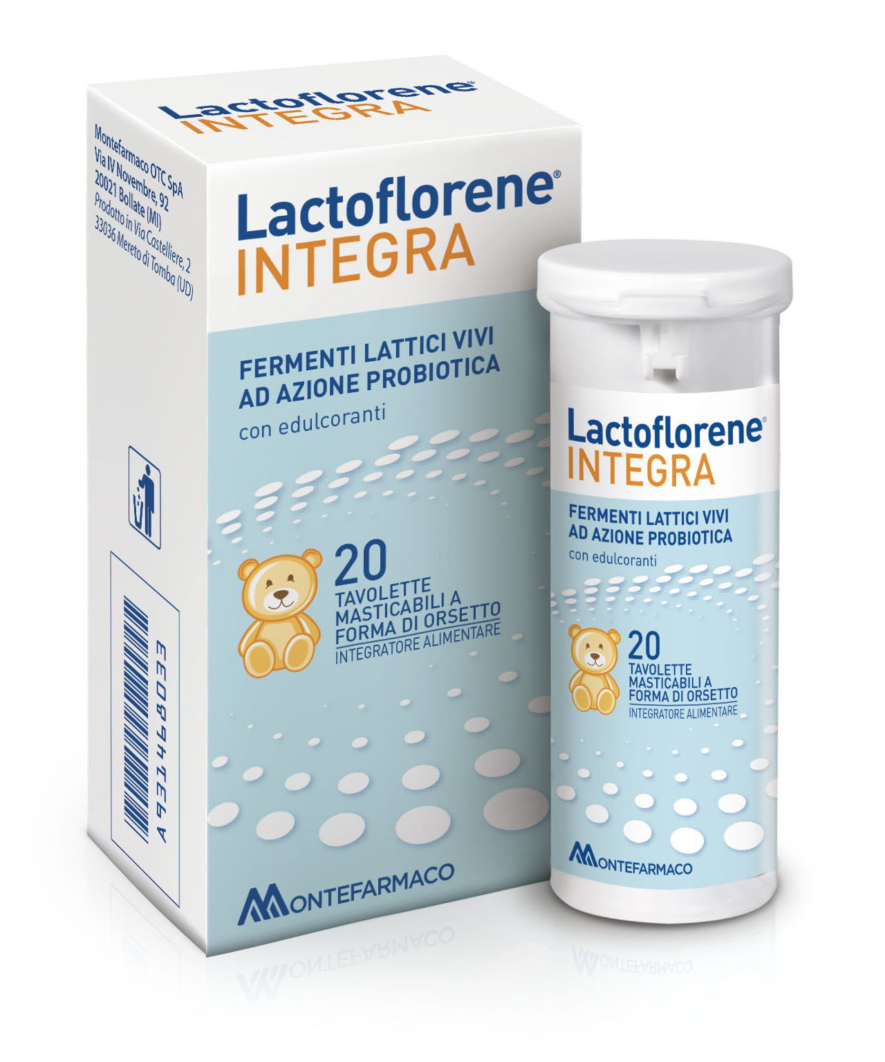 

Lactoflorene INTEGRA MONTEFARMACO 20 Tavolette Masticabili