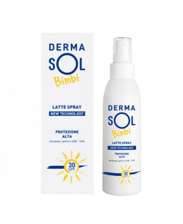 

Latte Spray Protezione Alta Spf 30 Dermasol Bimbi 125ml